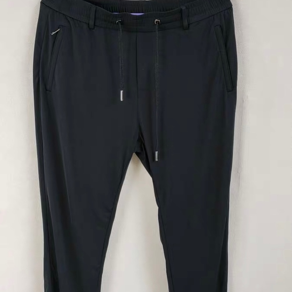 Men's Classic Black Joggers